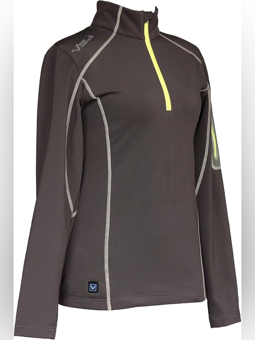Volt Heat Men’s THZ 5V Heated Thermal Half-Zip Pullover Sweater - Size S